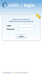 Mobile Screenshot of login2.netlife.no